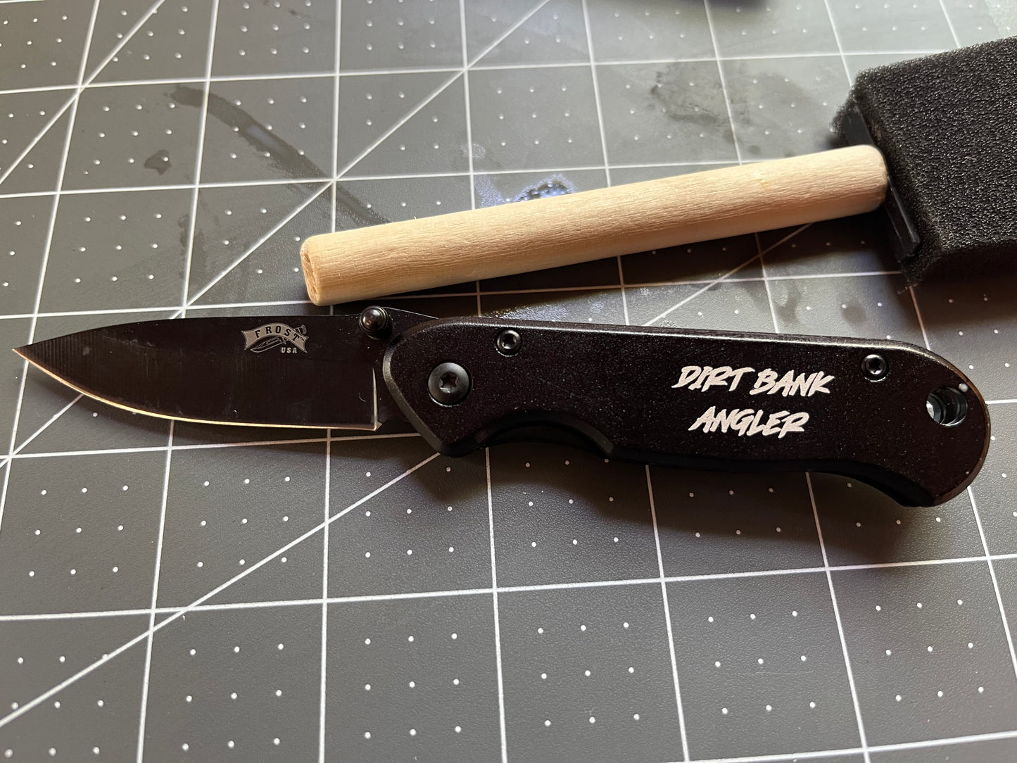 Custom Engraved Frost Pocket Bandit