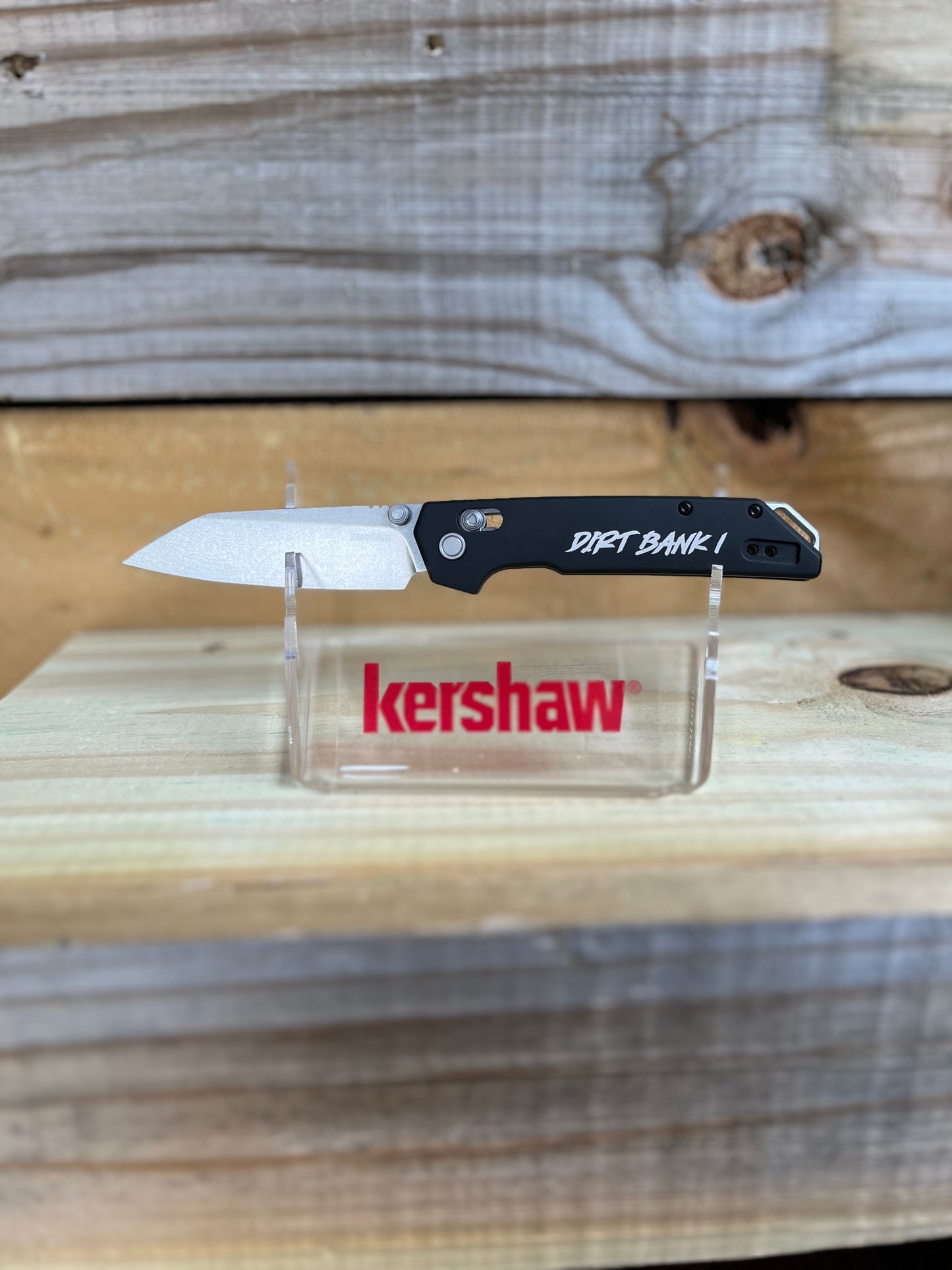 Custom Engraved Kershaw Iridium DuraLock